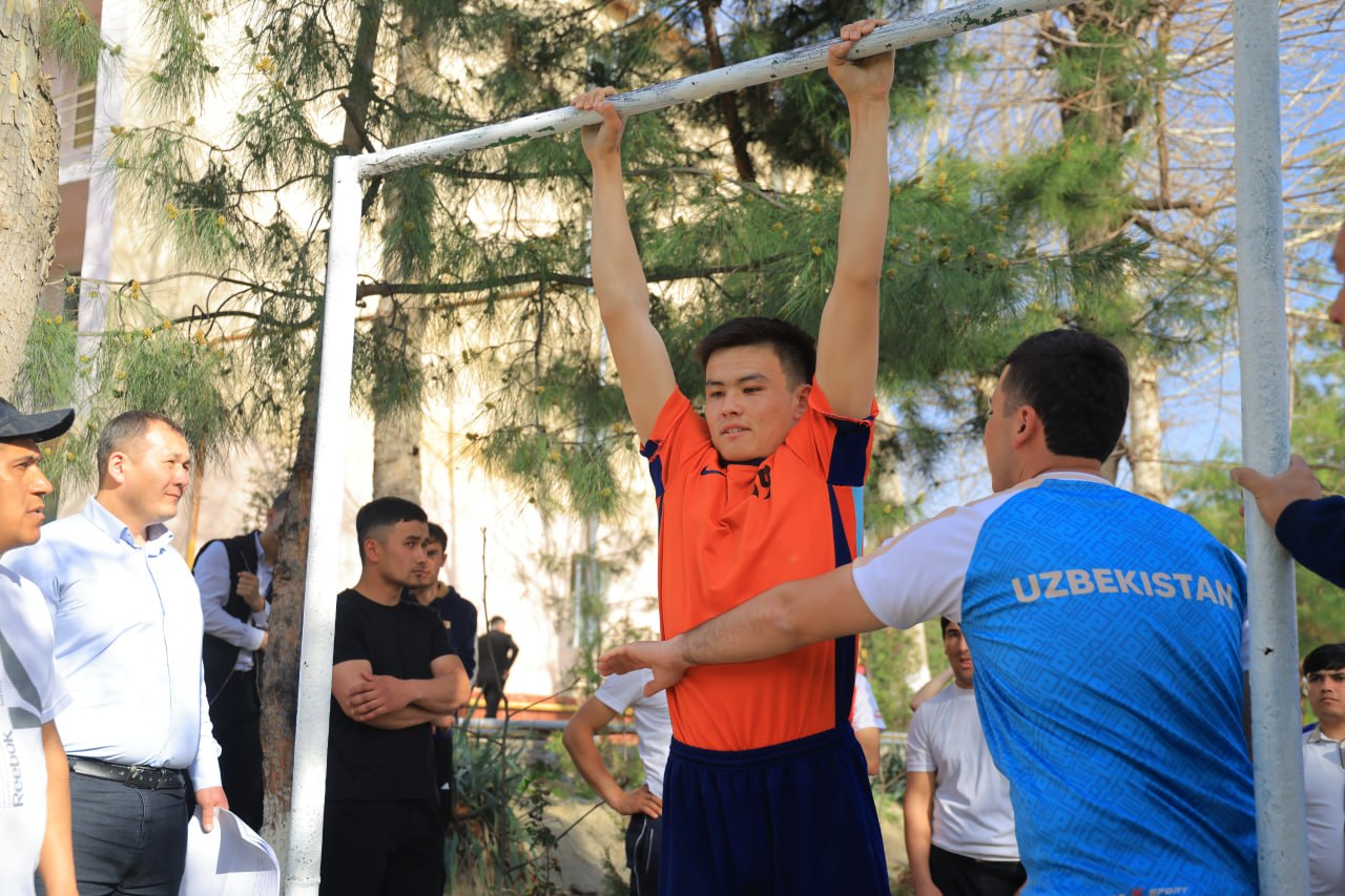 SamDPIda “Amir Temur vorislari” nomli harbiy-sport spartakiadasi o‘tkazildi.