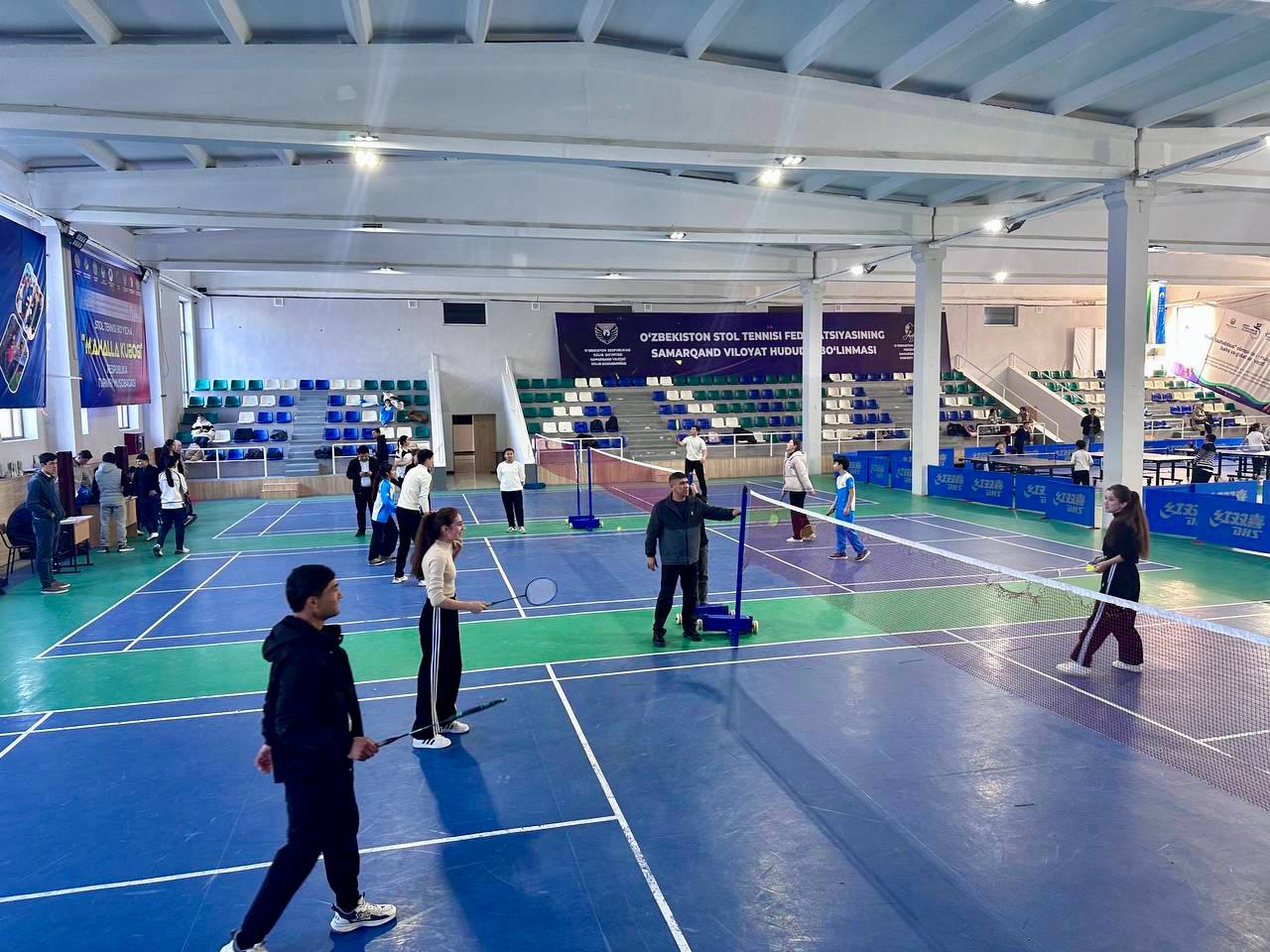 Samarqand davlat pedagogika instituti talabalari o‘rtasida badminton bo‘yicha “Talabalar ligasi” musobaqasi o‘tkazildi.