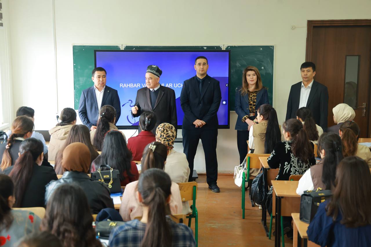 Ijtimoiy fanlar fakultetida “Yoshlar kuni” munosabati bilan “Rahbar va yoshlar uchrashuvi” bo‘lib o‘tdi.