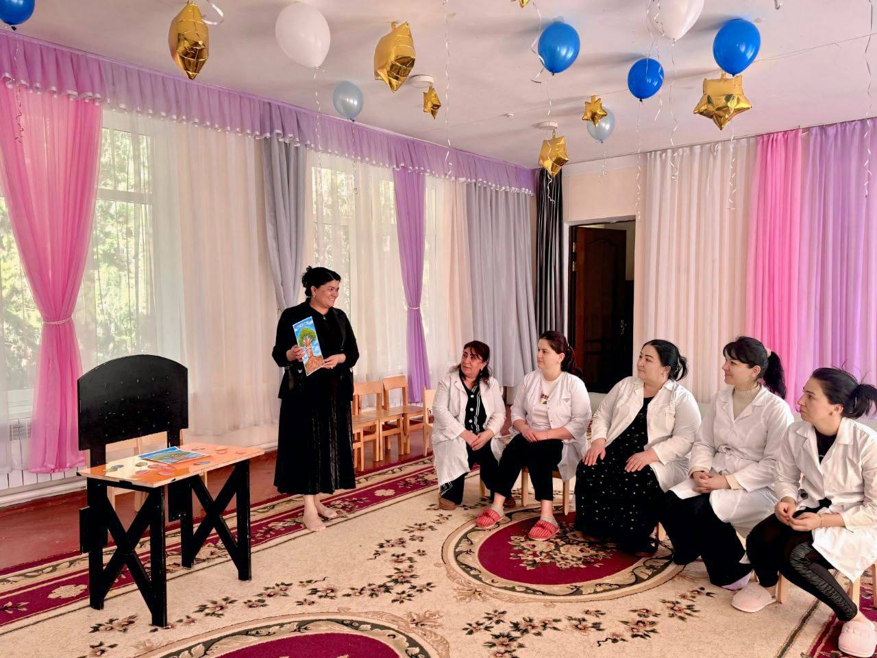 Maktabgacha ta’limda sanogen refleksiyani rivojlantirish masalalariga bag‘ishlangan uslubiy seminar o‘tkazildi