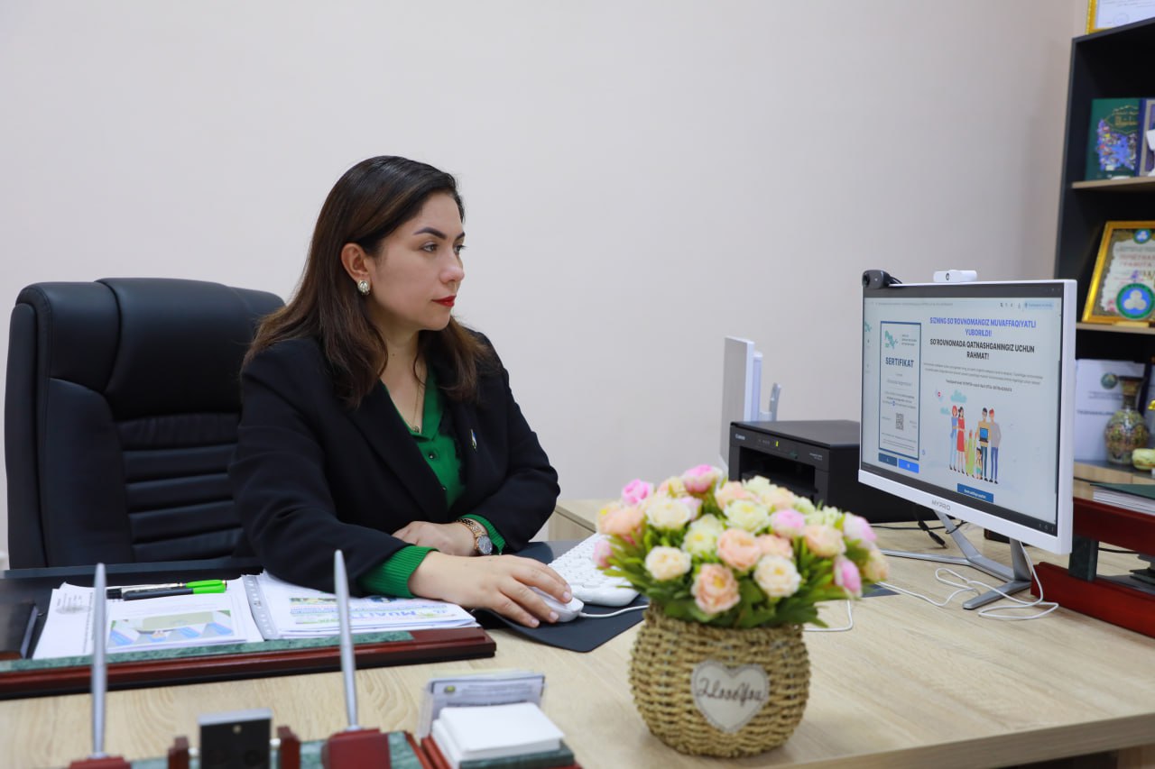 Aholi va qishloq xo‘jaligini ro‘yxatga olish jarayonlarida faol ishtirok etib, census.stat.uz rasmiy veb-sayti orqali ro‘yxatdan o‘tdim.