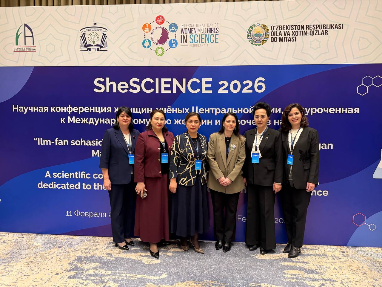 Toshkentda “SheSCIENCE 2026” xalqaro konferensiyasi: SamDPI rektori nufuzli anjumanda ishtirok etmoqda
