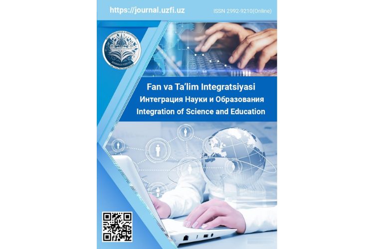 O'zbekiston-Finlandiya pedagogika institutining “Fan va ta'lim integratsiyasi” ilmiy jurnali quyidagi sohalar bo'yicha maqolalarni qabulini davom ettiradi