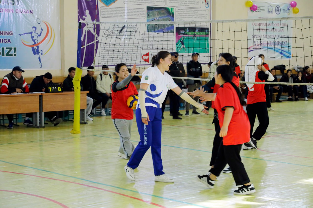 SamDPIda “Besh tashabbus” doirasida voleybol musobaqasi bo‘lib o‘tdi