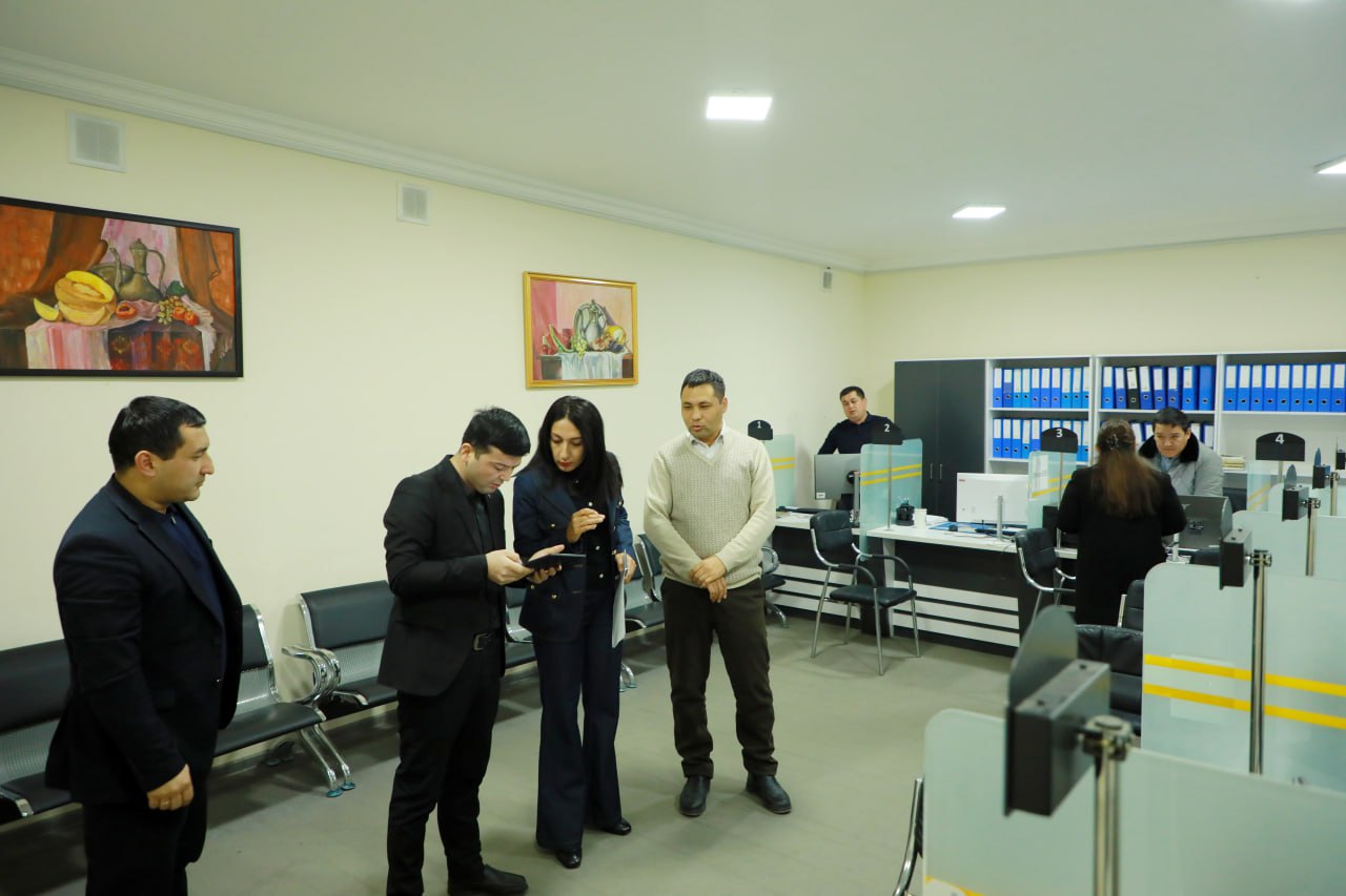 Ish jadvaliga rioya etilishi bo‘yicha tekshiruv o‘tkazildi