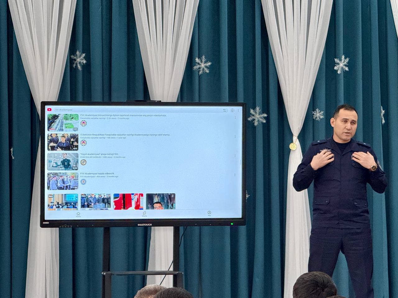 SamDPI akademik litseyida targ‘ibot-tashviqot tadbiri bo‘lib o‘tdi