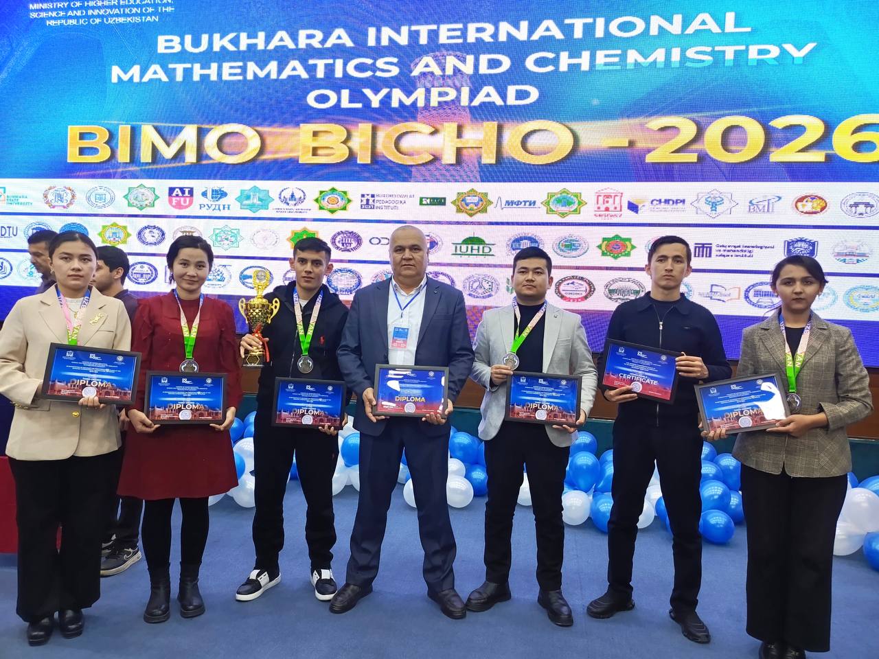 SAMARQAND DAVLAT PEDAGOGIKA INSTITUTI TALABALARI XALQARO FAN OLIMPIADASIDA MUNOSIB NATIJA QAYD ETDI