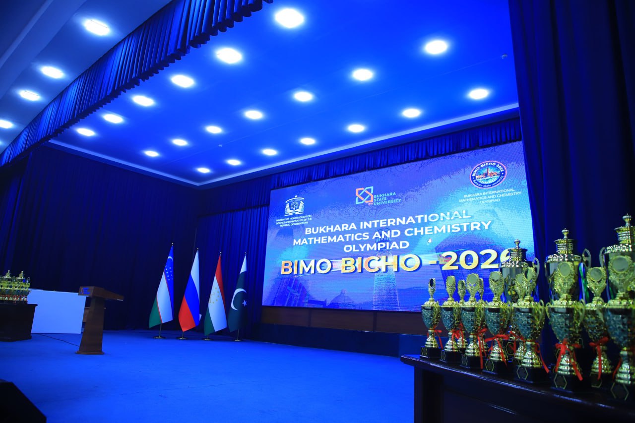 SamDPI talabalari Buxoroda bo‘lib o‘tayotgan nufuzli xalqaro olimpiadada ishtirok etmoqda