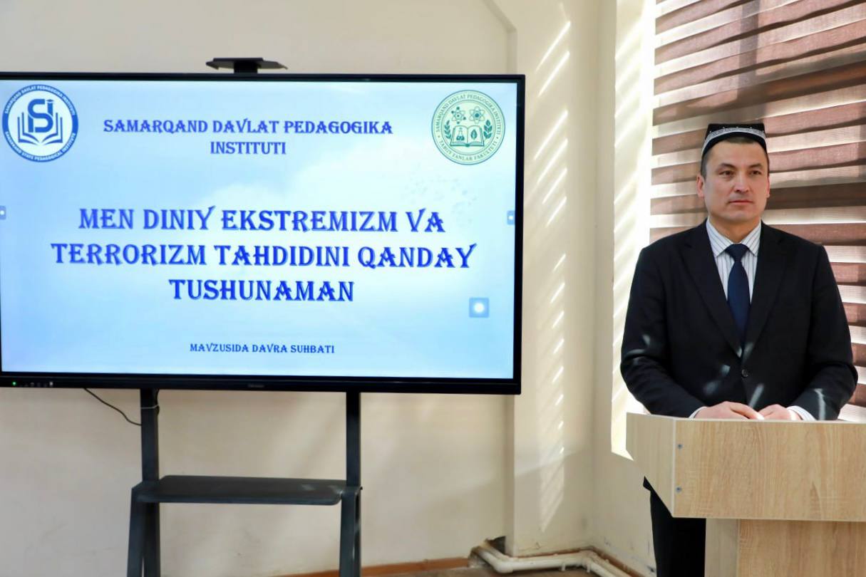 SamDPIda “Jaholatga qarshi – ma’rifat” rukni ostida davra suhbati o‘tkazildi