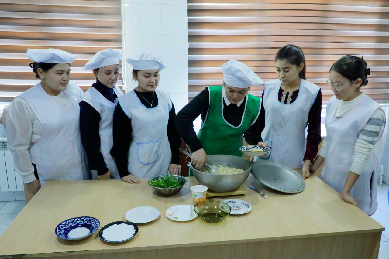 “Sehrli oshxona” to‘garagining navbatdagi mashg‘uloti bo‘lib o‘tdi