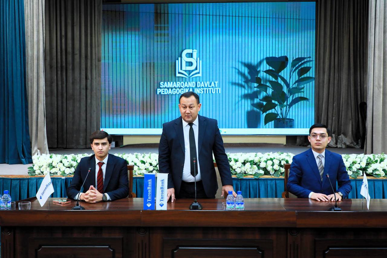 Samarqand davlat pedagogika institutida “Turonbank” ATB tomonidan talabalar bilan uchrashuv tashkil etildi