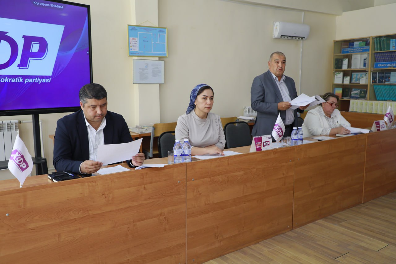 Samarqand davlat pedagogika institutida O‘zbekiston Xalq demokratik partiyasi Samarqand shahar kengashining navbatdagi yig‘ilishi bo‘lib o‘tdi.