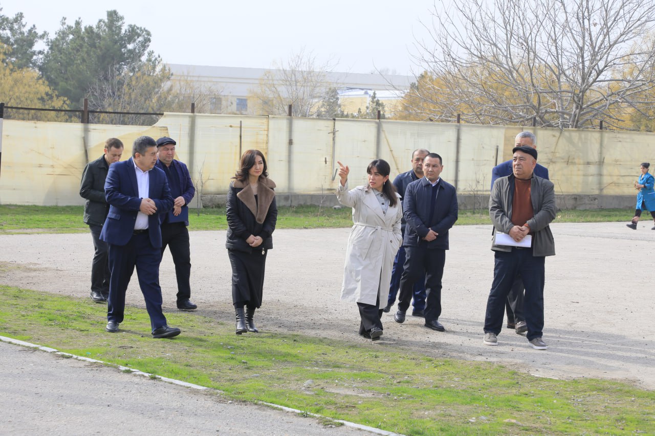 Samarqand davlat pedagogika institutida obodonlashtirish ishlari ijrosi qat’iy nazoratda