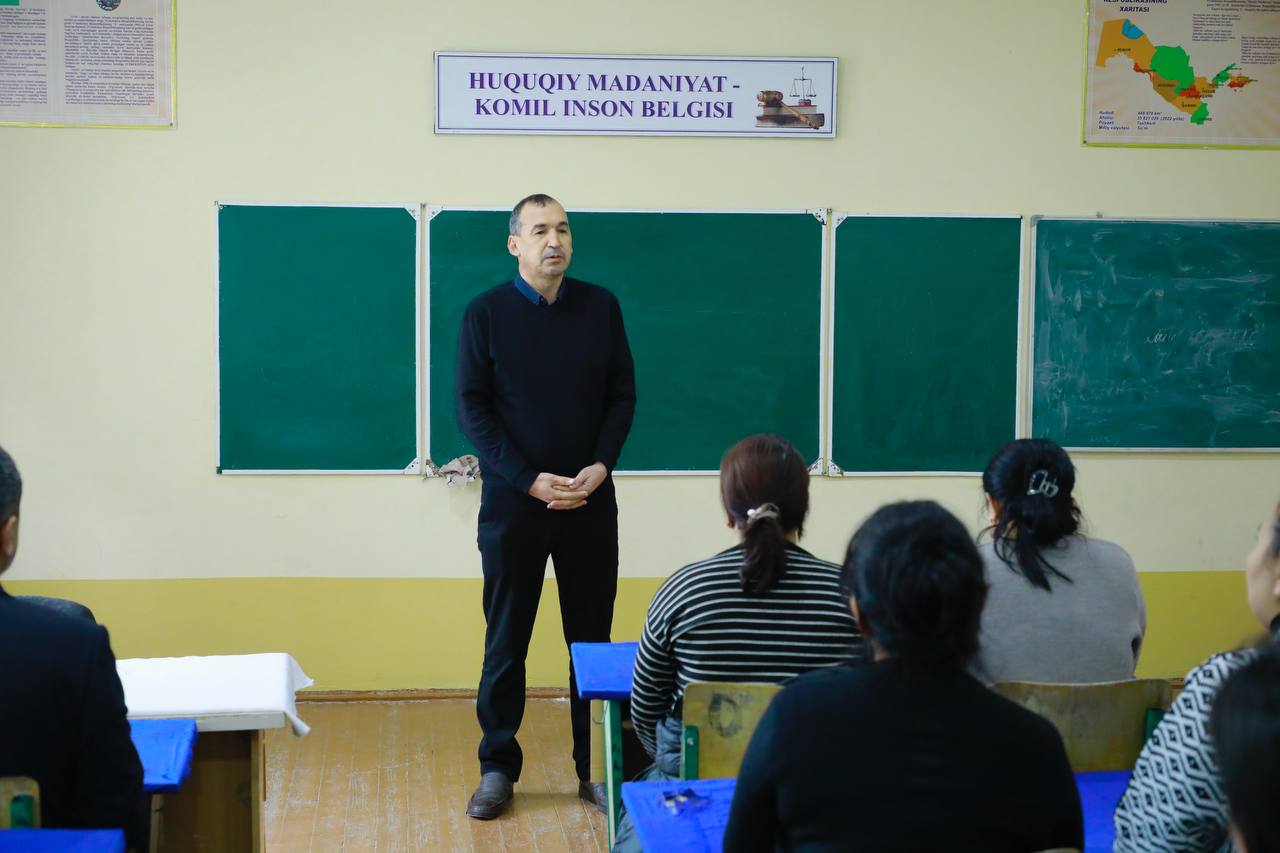 Maktabda informatika kafedrasi filiali ochildi