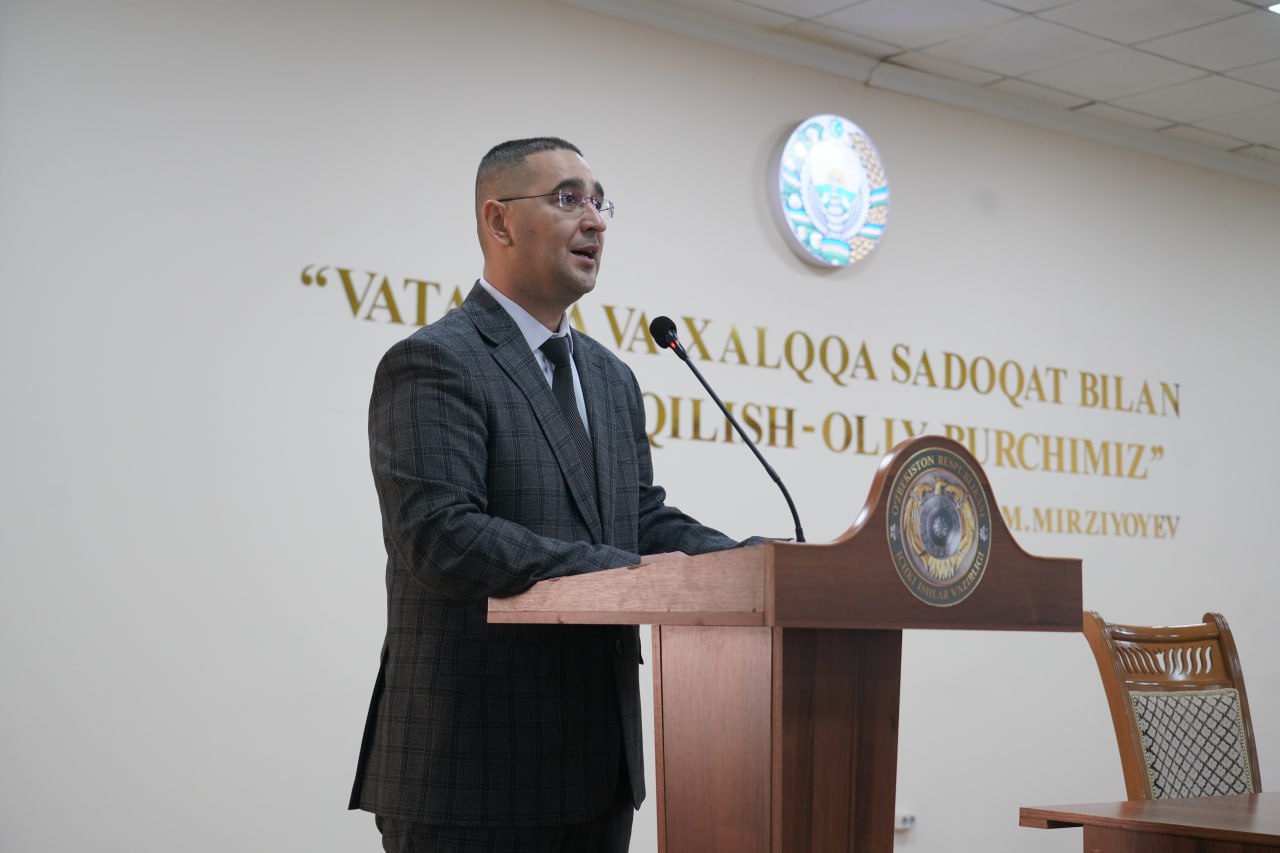 Samarqand viloyati Ichki ishlar boshqarmasi shaxsiy tarkibi bilan “Ma’naviyat va ma’rifat” darsi o‘tkazildi