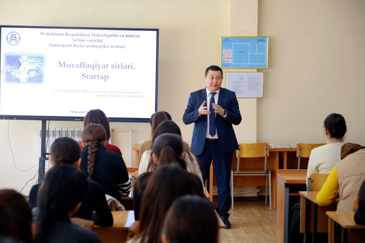 Muvaffaqiyat sirlari. Startap!