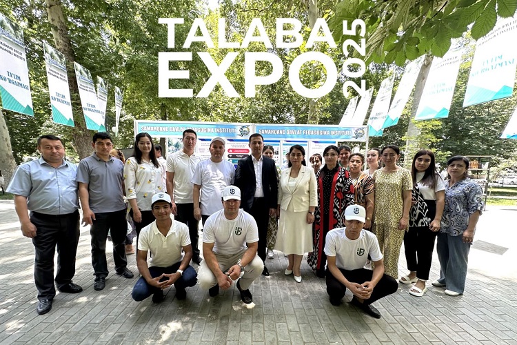 O‘zbekiston-Finlandiya pedagogika instituti rektori, professor Shahzoda Negmatova “TalabaExpo – 2025” kasb ko‘rgazmasida ishtirok etdi