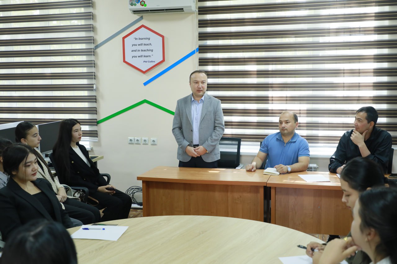 Talabalar startap va innovatsiyalar bo‘yicha amaliy bilimlarga ega bo‘lishdi