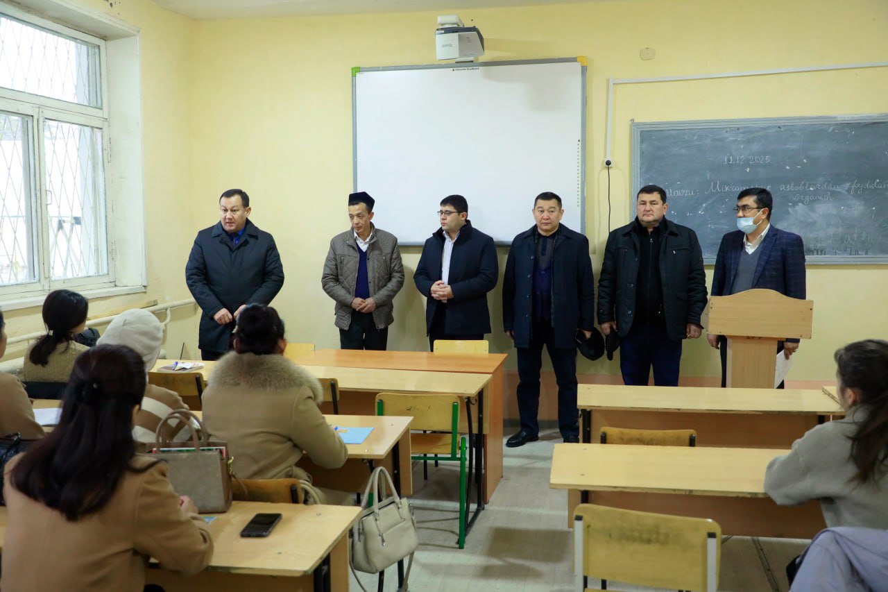 Talabalar bilan muloqot: kuzgi semestr nazoratlariga tayyorgarlik masalalari muhokama qilindi