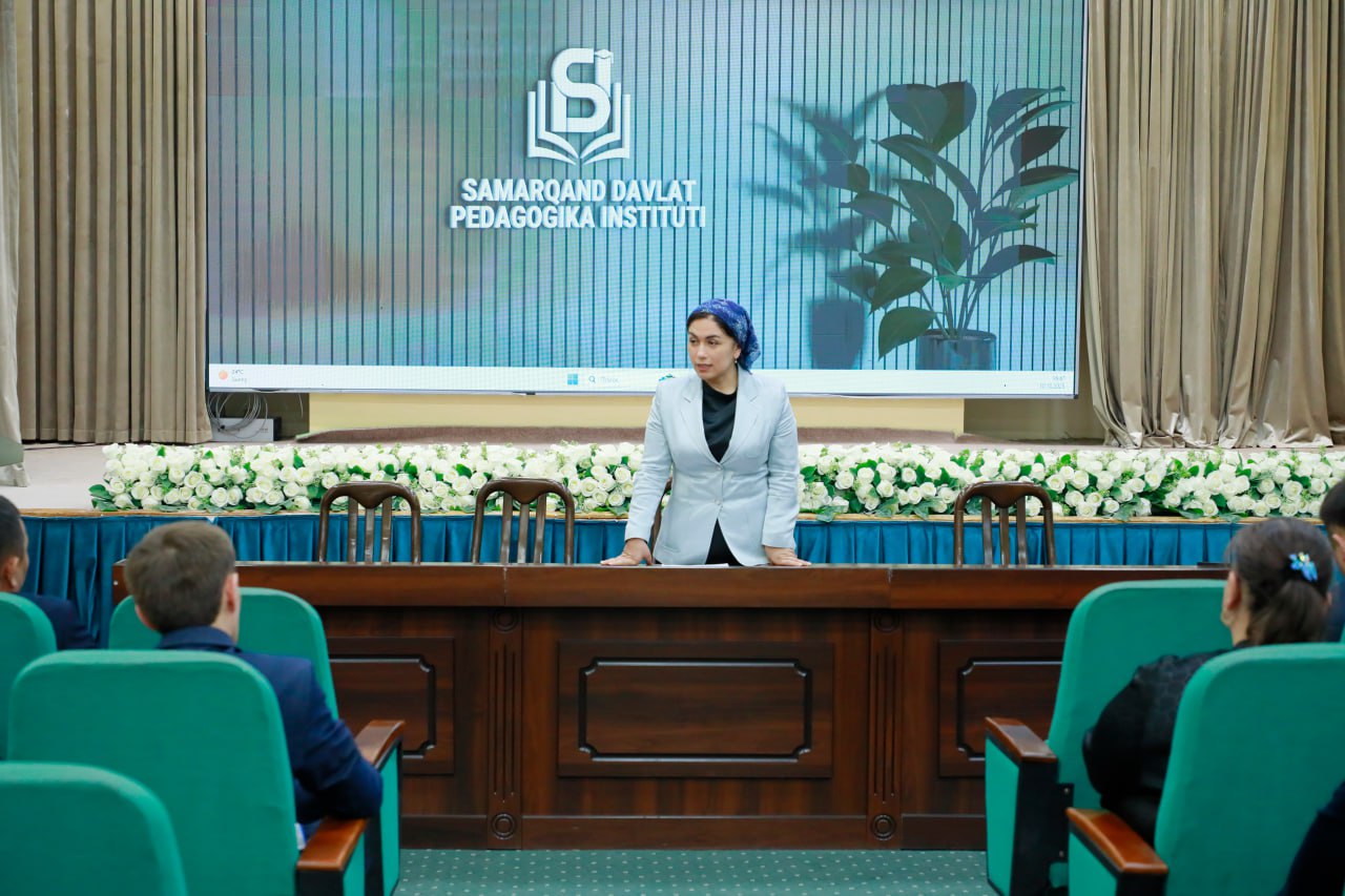 Samarqand davlat pedagogika instituti jamoasiga yoshlar masalalari va ma’naviy-ma’rifiy ishlar bo‘yicha birinchi prorektor tanishtirildi