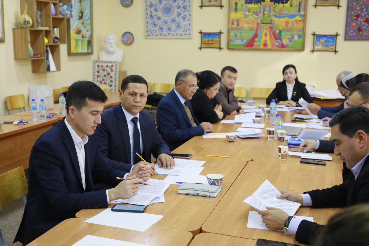 Samarqand davlat pedagogika institutida institut huzuridagi ilmiy daraja beruvchi PhD.03/31.10.2024.Ped.187.01 raqamli Ilmiy kengash qoshidagi Ekspert kengashining navbatdagi yig‘ilishi bo‘lib o‘tdi.