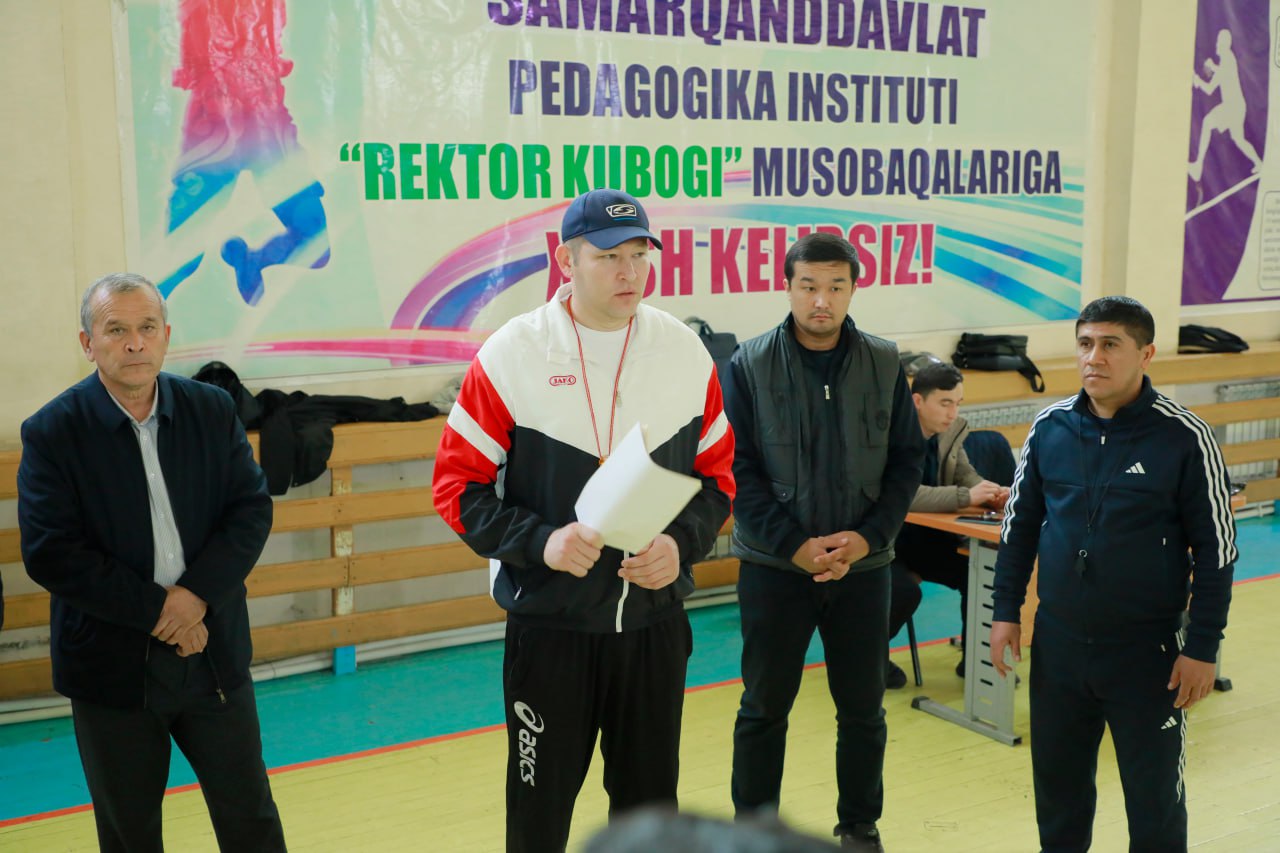 Samarqand davlat pedagogika institutida “Talabalar ligasi” doirasida fakultetlar o‘rtasida voleybol musobaqalari bo‘lib o‘tdi.