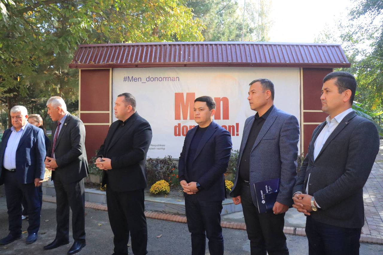 “Men donorman” — ezgulik qon tomirlarimizda oqmoqda!