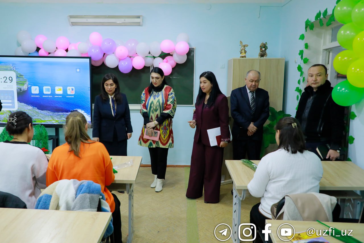 Rektor talabalarga yaratilgan sharoitlar bilan tanishdi