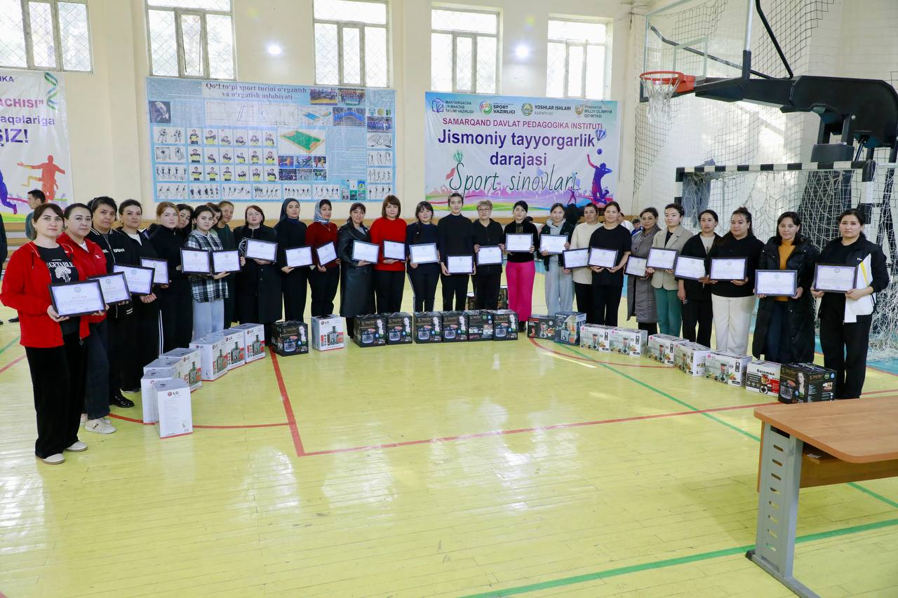 SamDPIda “Sog‘lom tanda – sifatli ta’lim” shiori ostida sport musobaqalari o‘tkazildi.