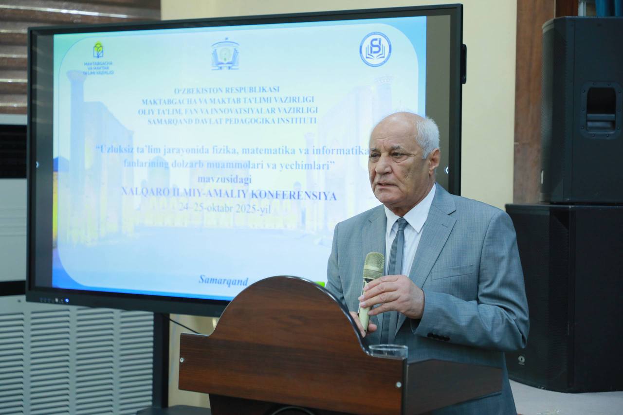 Uzluksiz ta’lim jarayonida fizika, matematika va informatika fanlarining dolzarb muammolari va ularning yechimlari