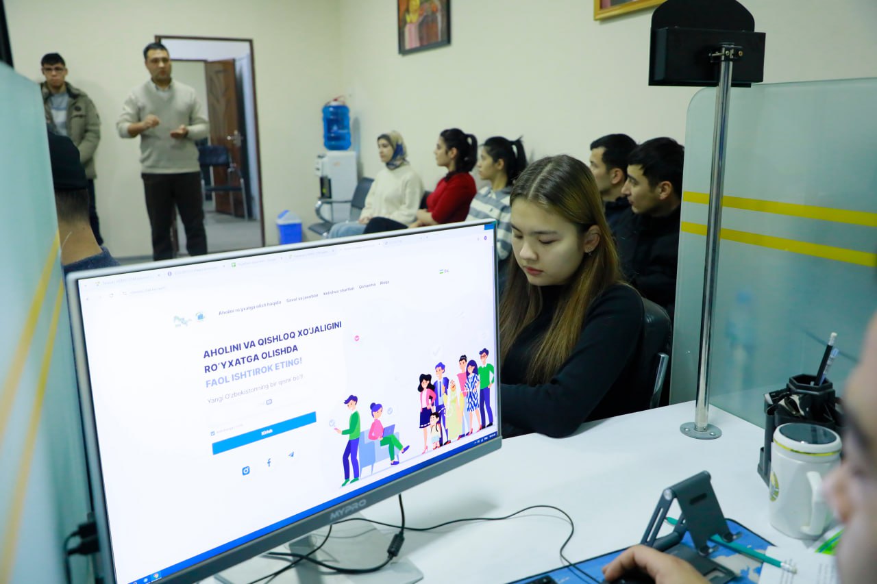 SamDPIda aholi va qishloq xo‘jaligini onlayn ro‘yxatga olish – faol davom etmoqda!