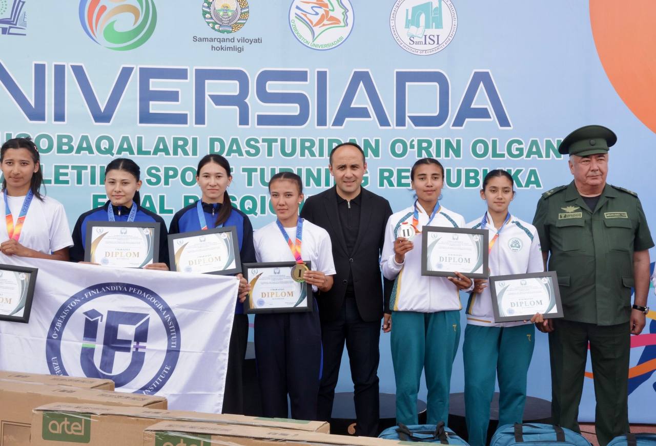 ”Universiada–2024” respublika final bosqichida institutimiz talabalari 13 ta medalni qo‘lga kiritdi!