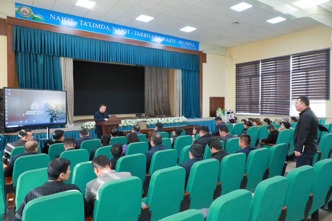 SamDPIda tyutorlar uchun navbatdagi seminar o‘tkazildi