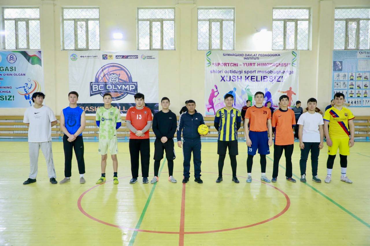 Samarqand davlat pedagogika instituti talabalar turar joylarida istiqomat qiluvchi talabalar o‘rtasida institut sport klubi tomonidan mini-futbol bo‘yicha musobaqa tashkil etildi.