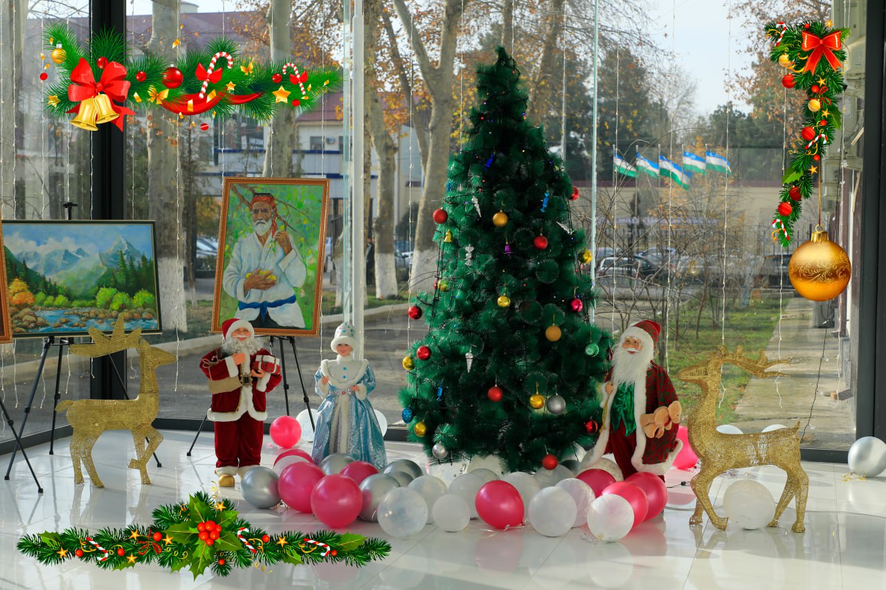 Samarqand davlat pedagogika institutida yangi yil shukuhi...