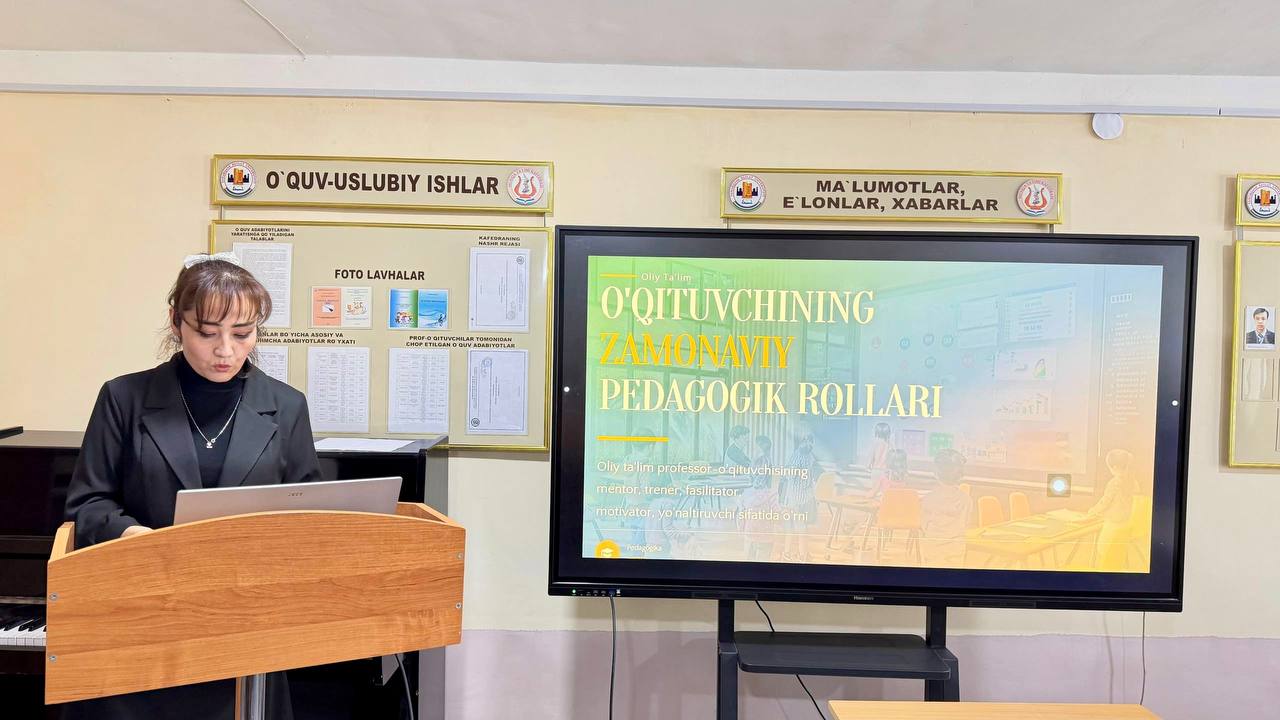 Unda Ilmiy ishlar, fan va innovatsiyalar bo‘yicha prorektor Shodiyor Sultonov hamda kafedra professor-o‘qituvchilari ishtirok etdilar.