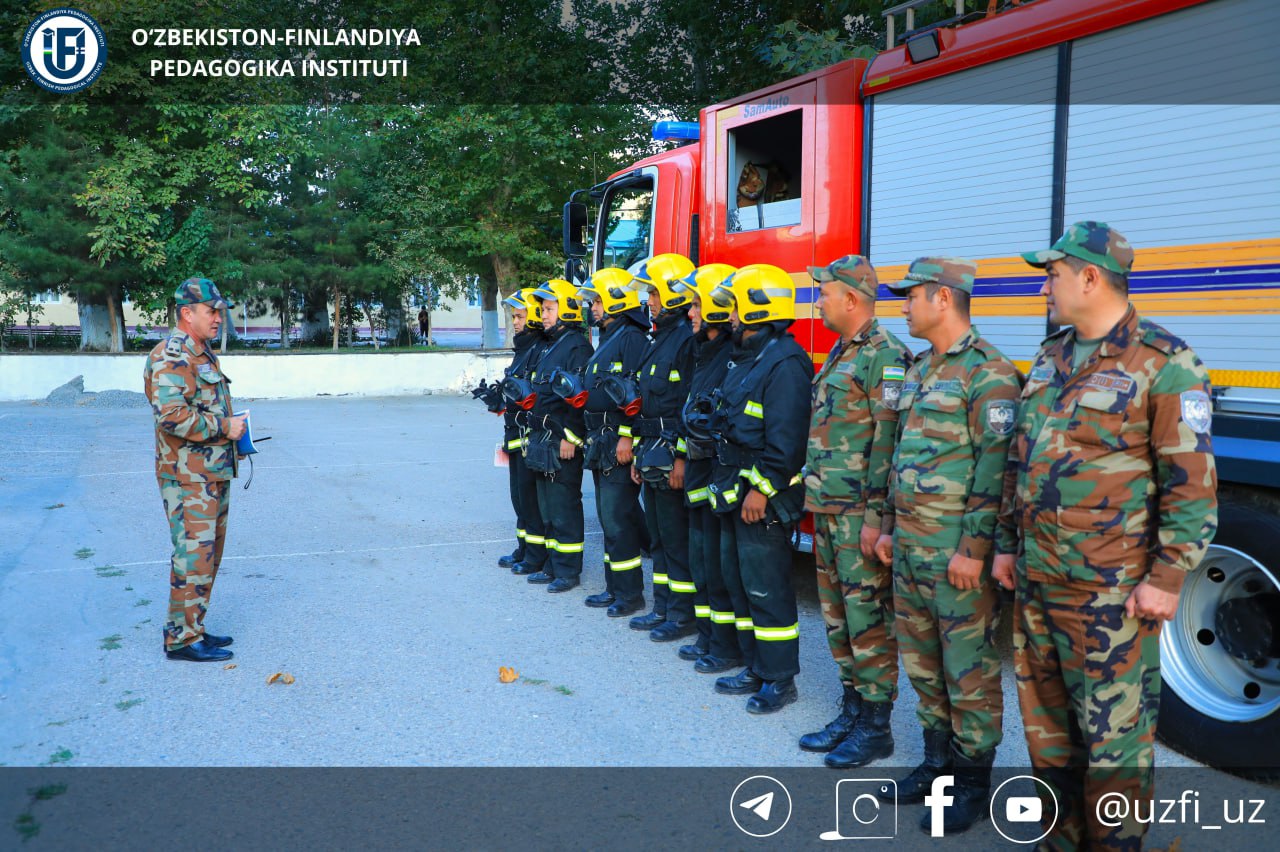 O'zbekiston-Finlandiya pedagogika institutida profilaktik tadbir oʻtkazildi
