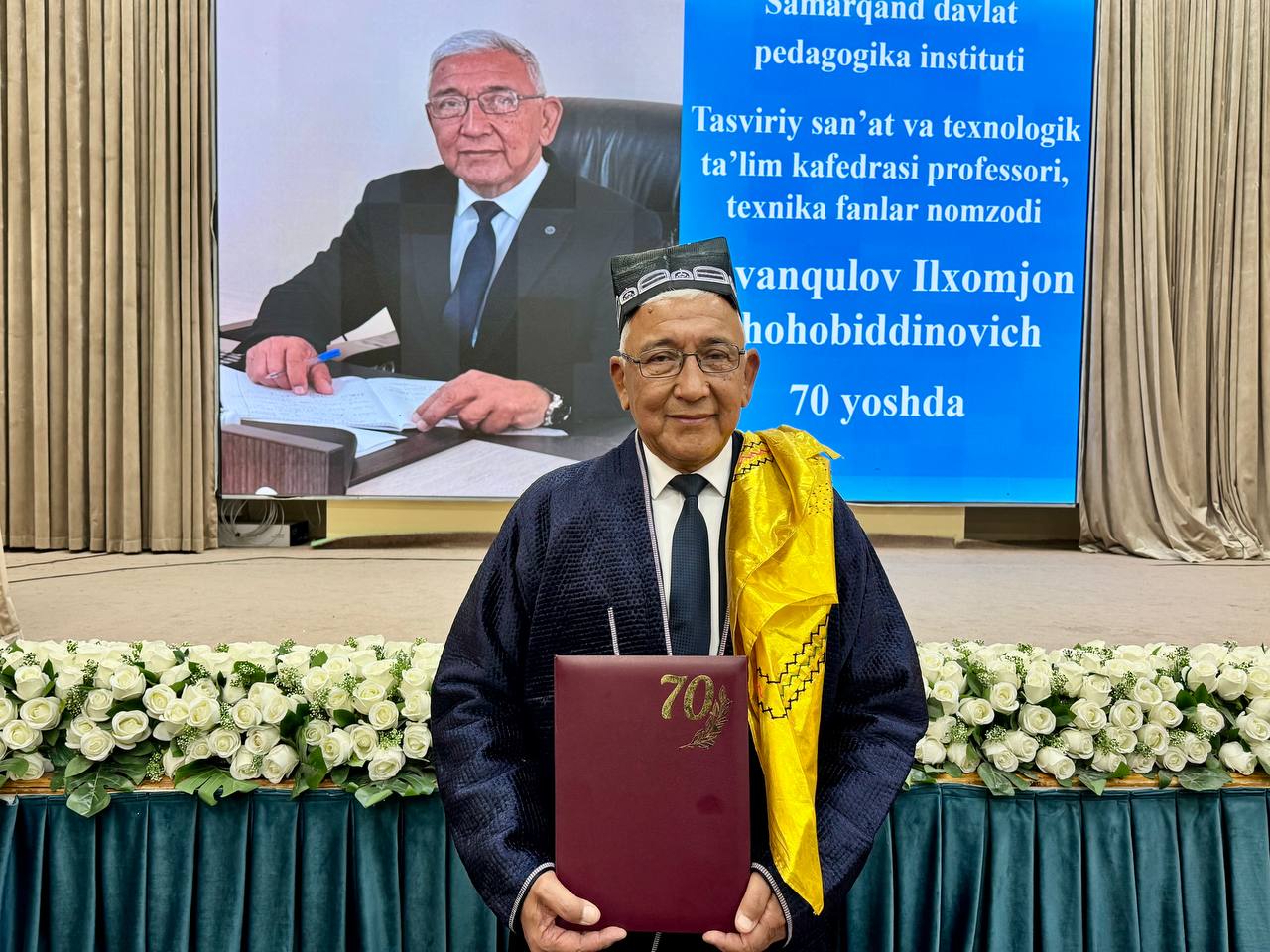 Ta’limga baxshida umr: Ilhomjon Suvonqulov — 70 yoshda!