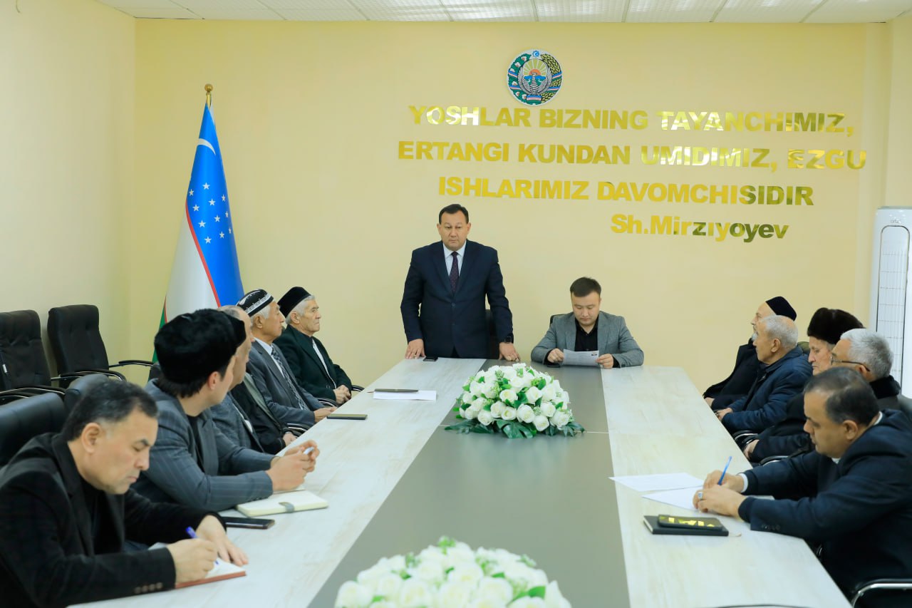“Faxriylar kengashi”ning navbatdagi yig‘ilishi bo‘lib o‘tdi
