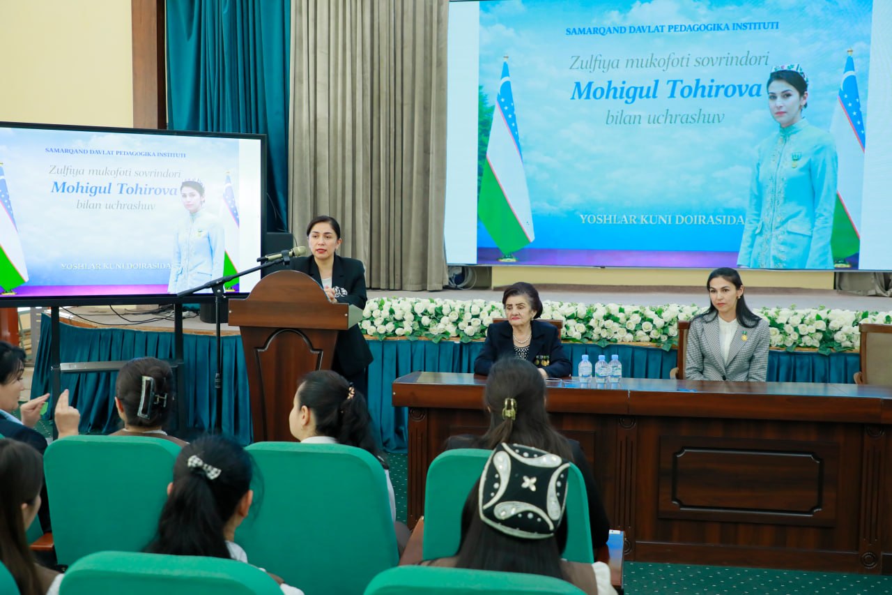 Determination Behind the Zulfiya Award: A Sincere Dialogue with Students