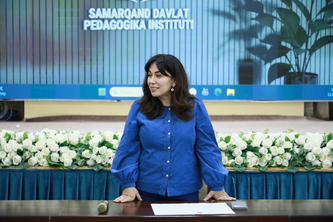 Samarqand davlat pedagogika instituti rektori, professor Shahzoda Negmatova rahbarligida yig‘ilish bo‘lib o‘tdi.