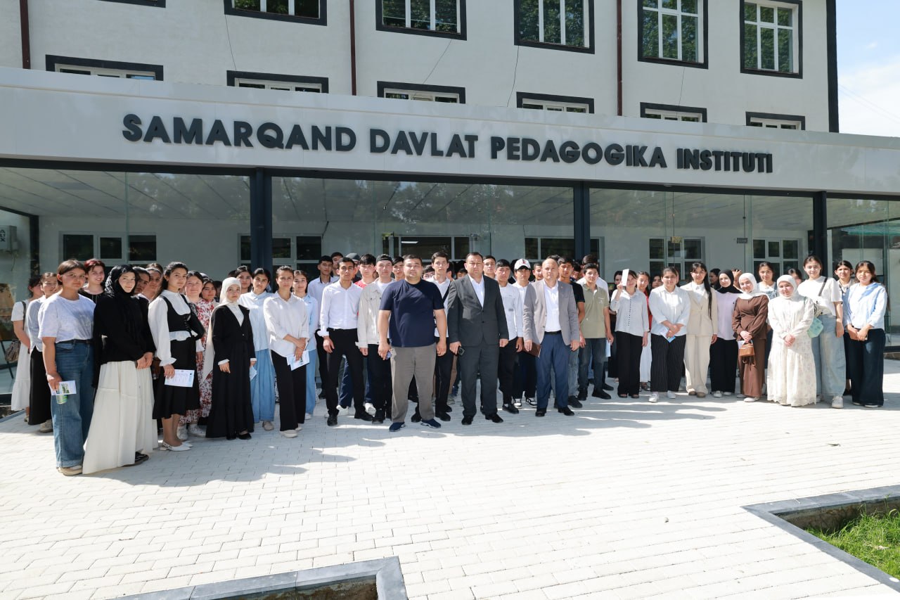 Samarqand davlat pedagogika institutida “Ochiq eshiklar kuni” tadbiri o‘tkazildi.