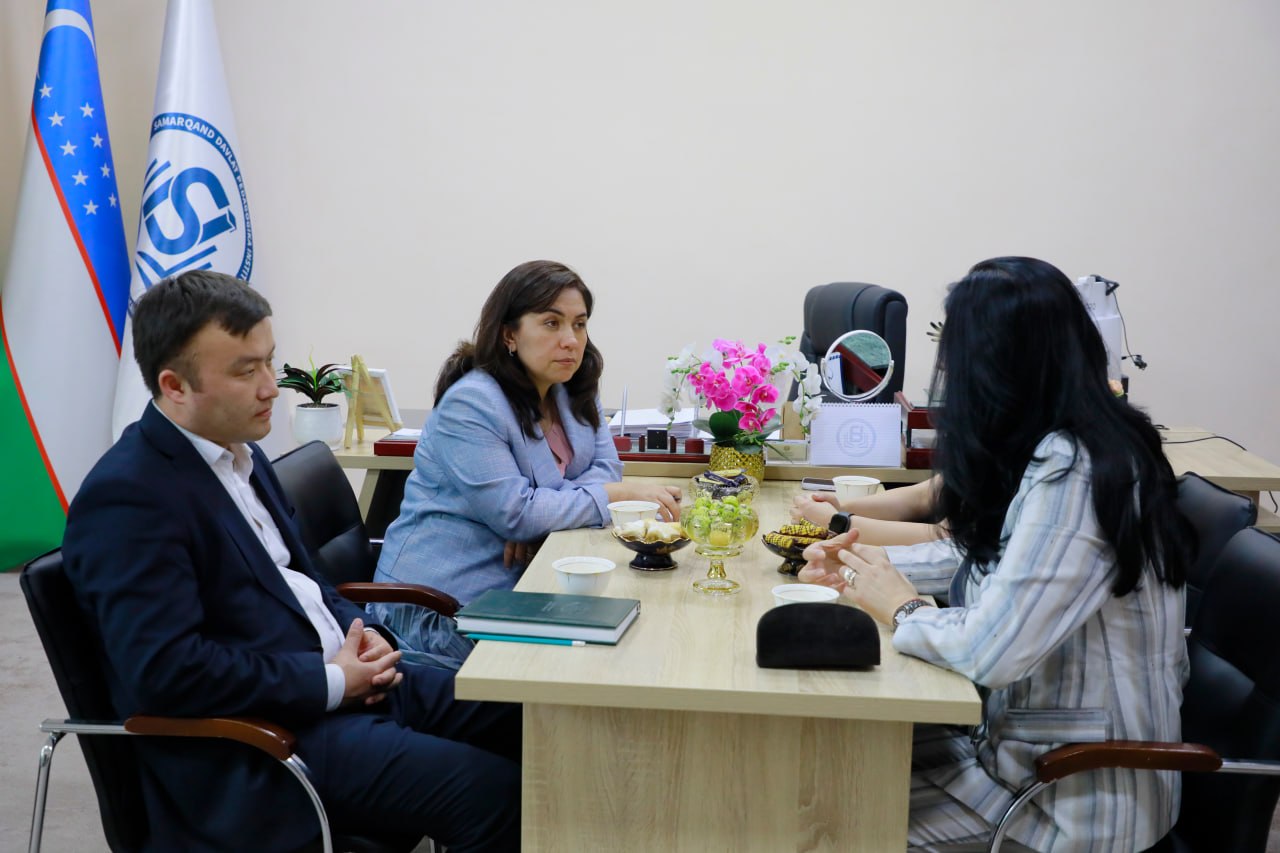 Shahzoda Negmatova O‘zbekiston Respublikasi Prezidenti huzuridagi Ijtimoiy himoya milliy agentligi vakili, “Bolalarga palliativ ko‘maklashish” loyihasi menejeri Lola Halliyevani qabul qildi.