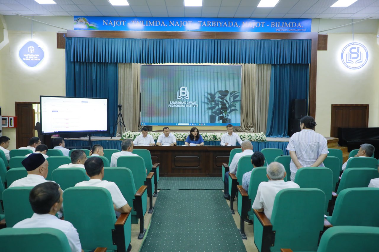 Shahzoda Negmatova aniq va amaliy fanlar fakulteti professor-o‘qituvchilari bilan uchrashuv o‘tkazdi