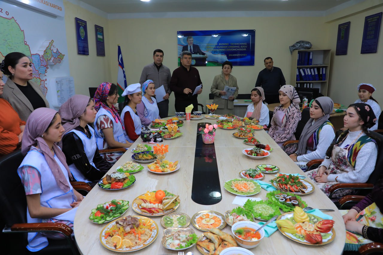 "Pazandalik mahorati" ko'rik tanlovi o‘tkazildi
