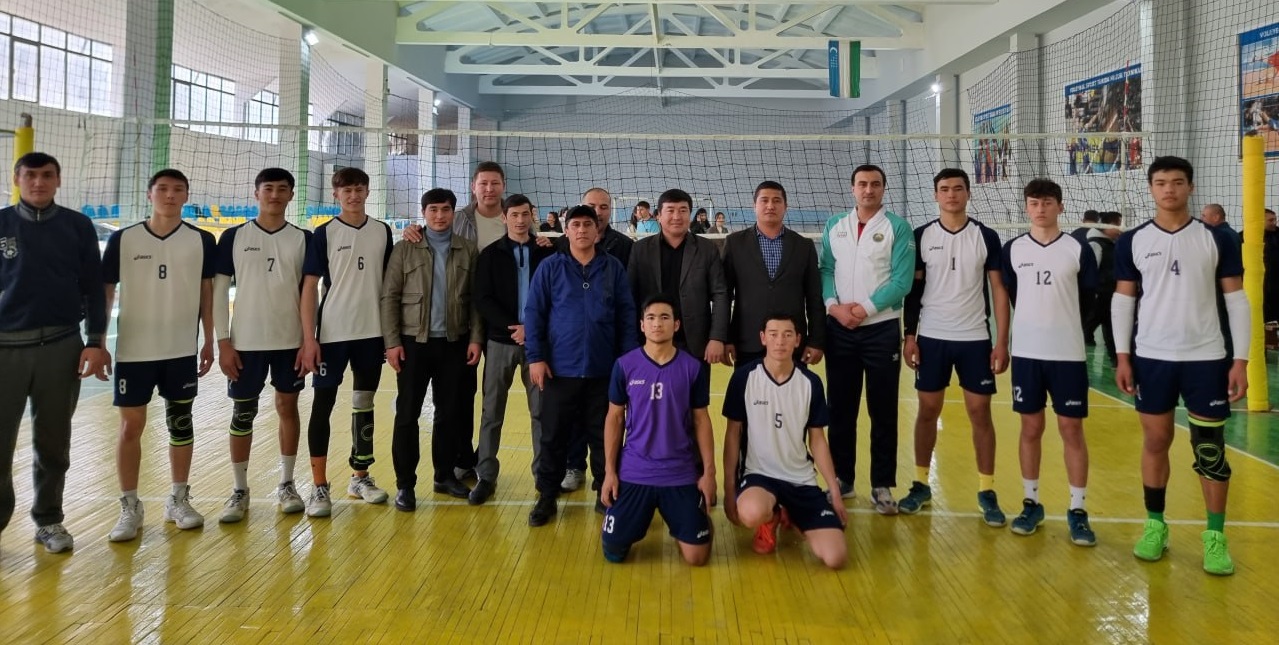 Oʻzbekiston-Finlandiya pedagogika institutining voleybol boʻyicha terma jamoasi viloyat chempionatida birinchilikni qoʻlga kiritdi