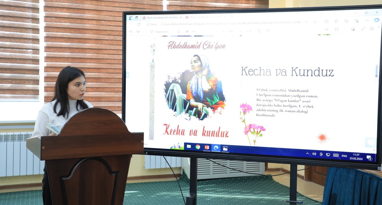 "Mening sevimli kitobim" ko'rik - tanlovi o'tkazildi