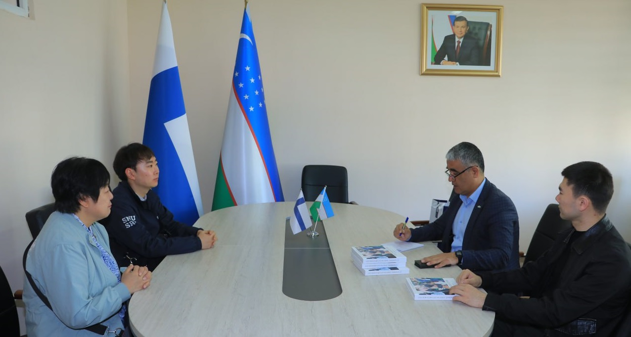 Oʻzbekiston-Finlandiya pedagogika institutida Janubiy Koreyaning Seul milliy universiteti professor-oʻqituvchilari bilan uchrashuv oʻtkazildi