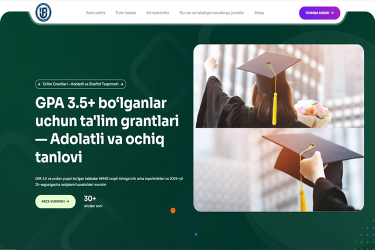 O‘zbekiston-Finlandiya pedagogika institutida grantlarni qayta taqsimlash platformasi yaratildi.