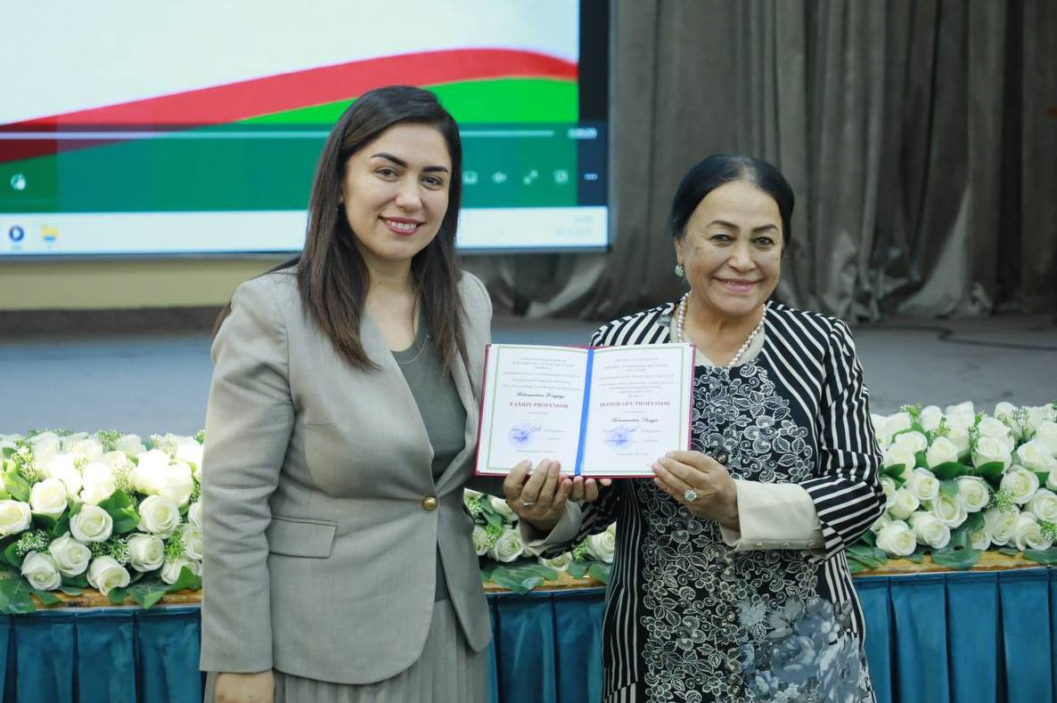 Faxrli e’tirof – yuksak unvon muborak!